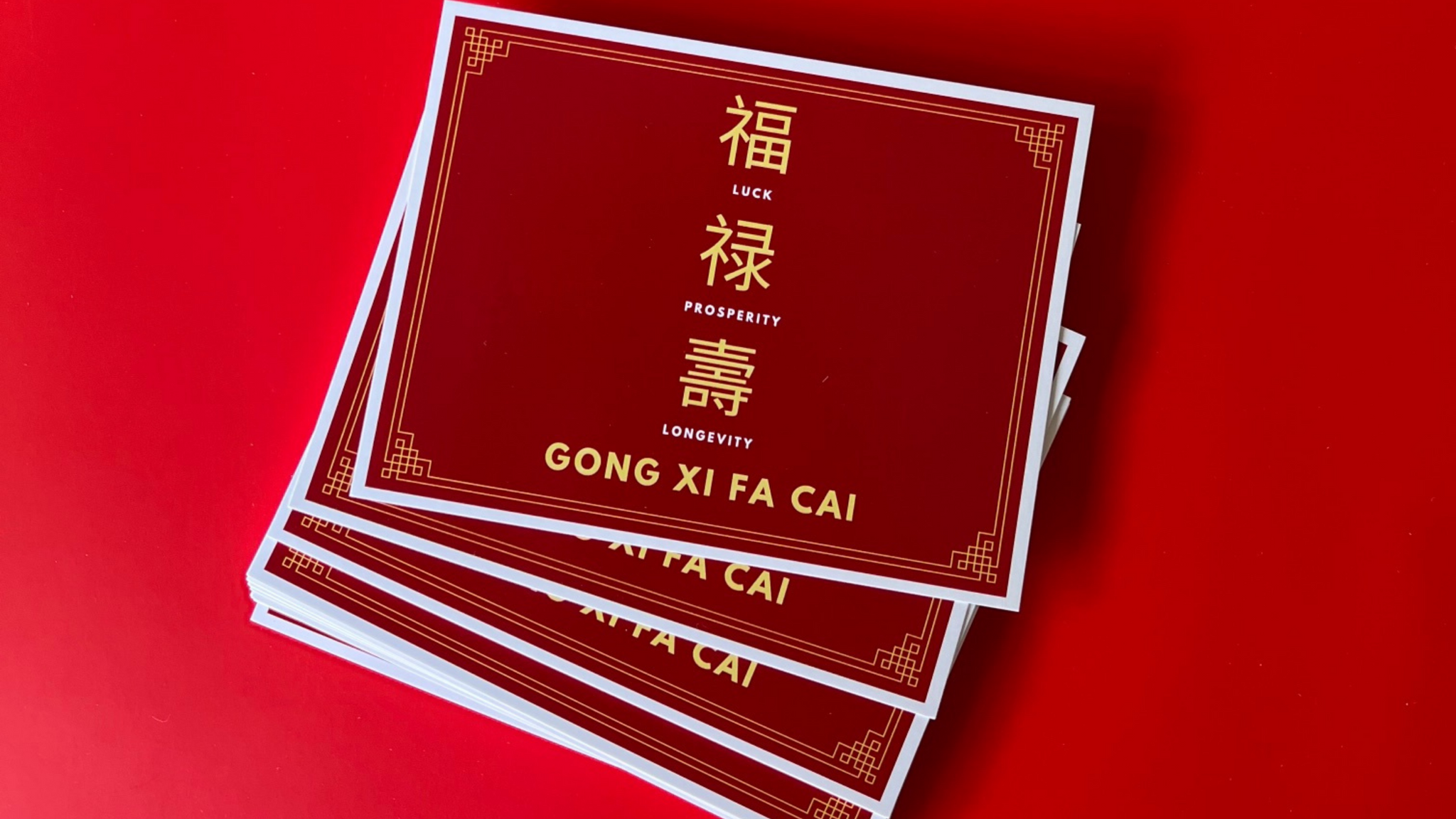 Chinese New Year Ready! Send them 'Good Fortune'
