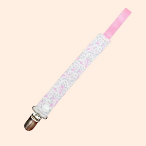 Pacifier Clip - Pink Baby