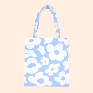 CANVAS TOTE // BABY BLUE