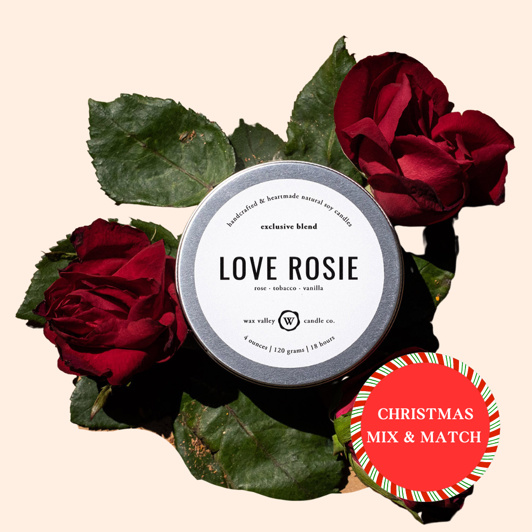 CANDLE TRAVEL TIN // LOVE ROSIE