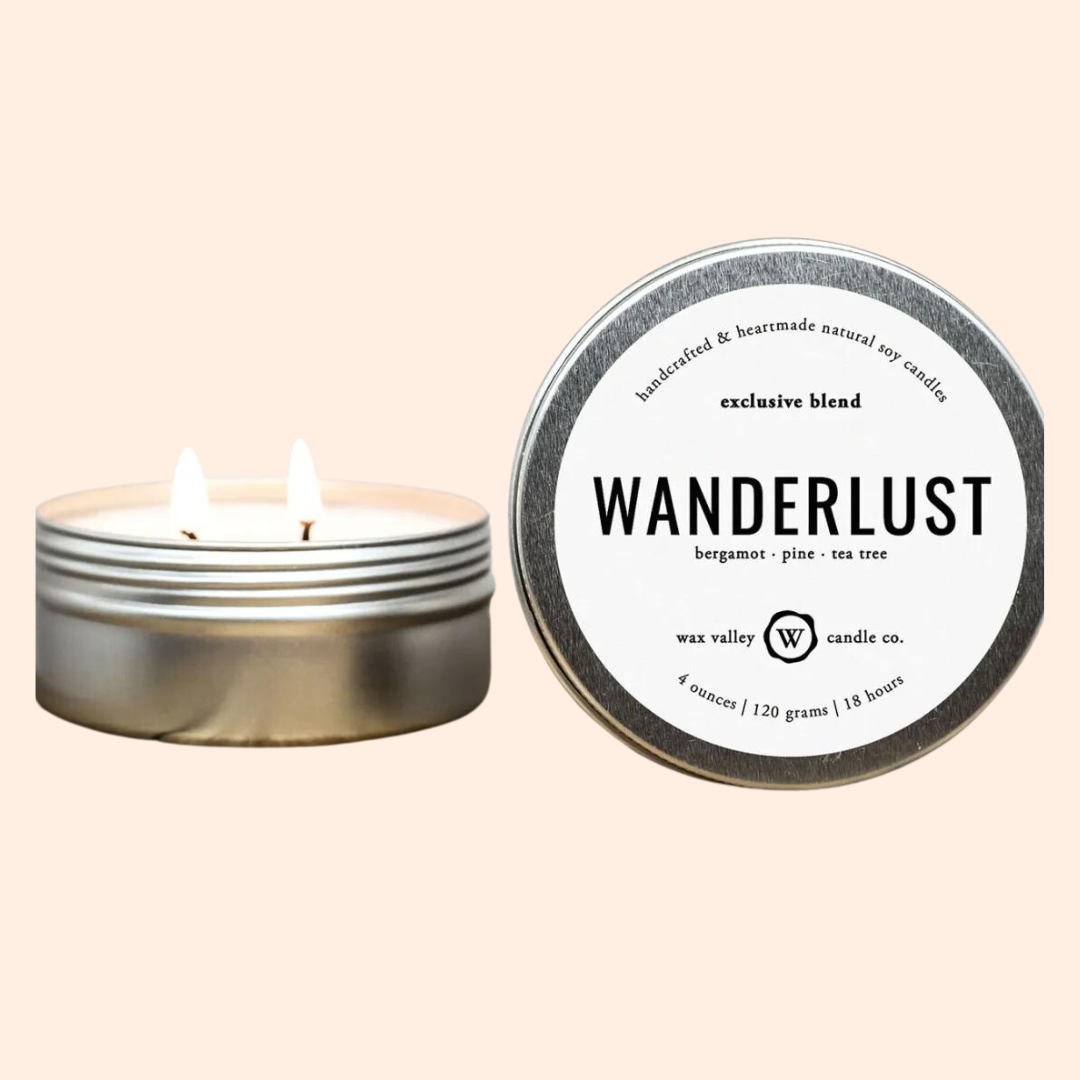 CANDLE TRAVEL TIN // WANDERLUST