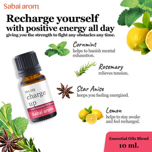 Essential Oil Blend 'Charge Up'